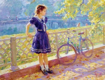 Beautiful Girl VG 28 Impressionist Oil Paintings